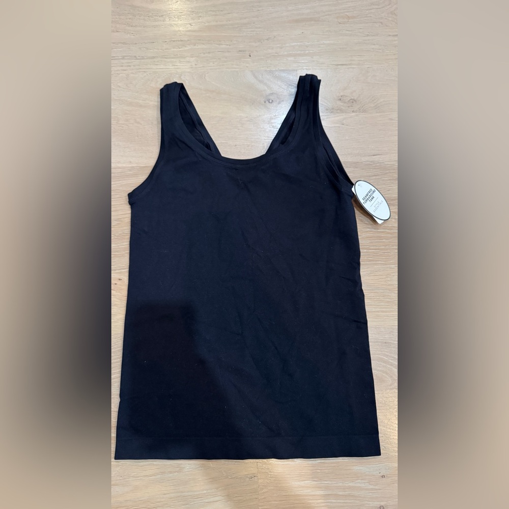 Soma seamfree turnaround tank black size small NWT - Picture 4 of 11